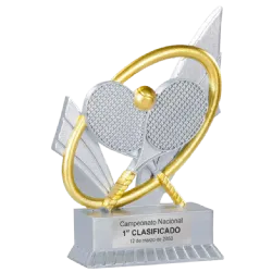 Trofeo alegórico de resina Tymion ejemplo