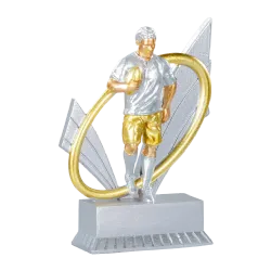Trofeo alegórico de resina Upsar 