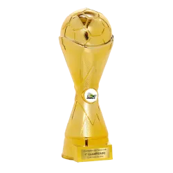 Trofeo alegórico Fútbol Aureon ejemplo