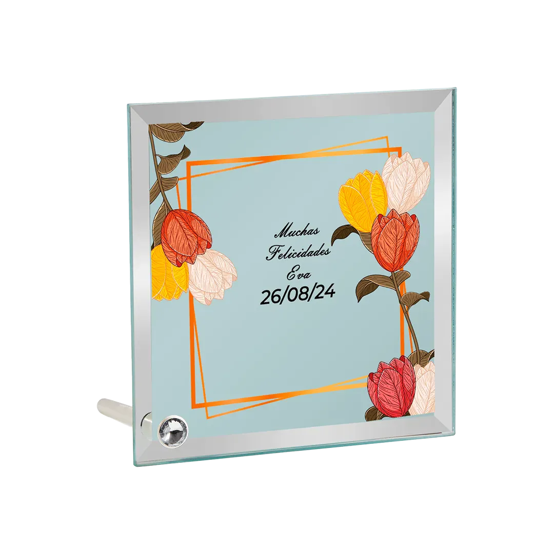Trofeo de cristal sublimación Aquarion ejemplo