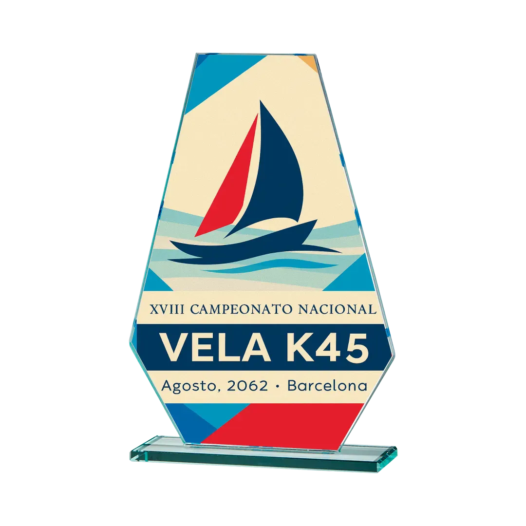 Trofeos de Cristal Azuralis ejemplo