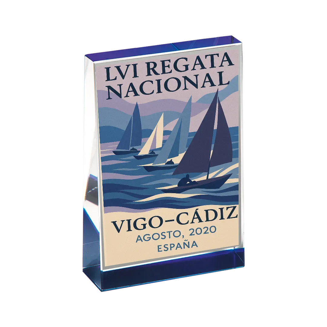 Trofeos de Cristal Caelora ejemplo