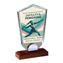 Trofeos de Cristal Calyra ejemplo