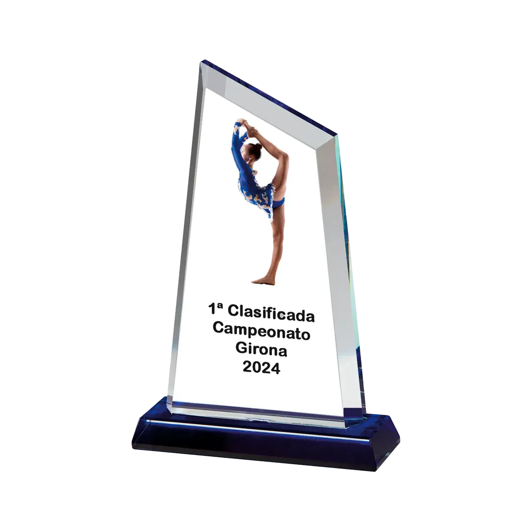 Trofeos de Cristal Camelopardalis tempus ejemplo