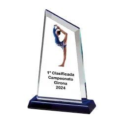 Trofeos de Cristal Camelopardalis tempus ejemplo