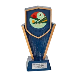 Trofeos de resina personalizable Altoris ejemplo