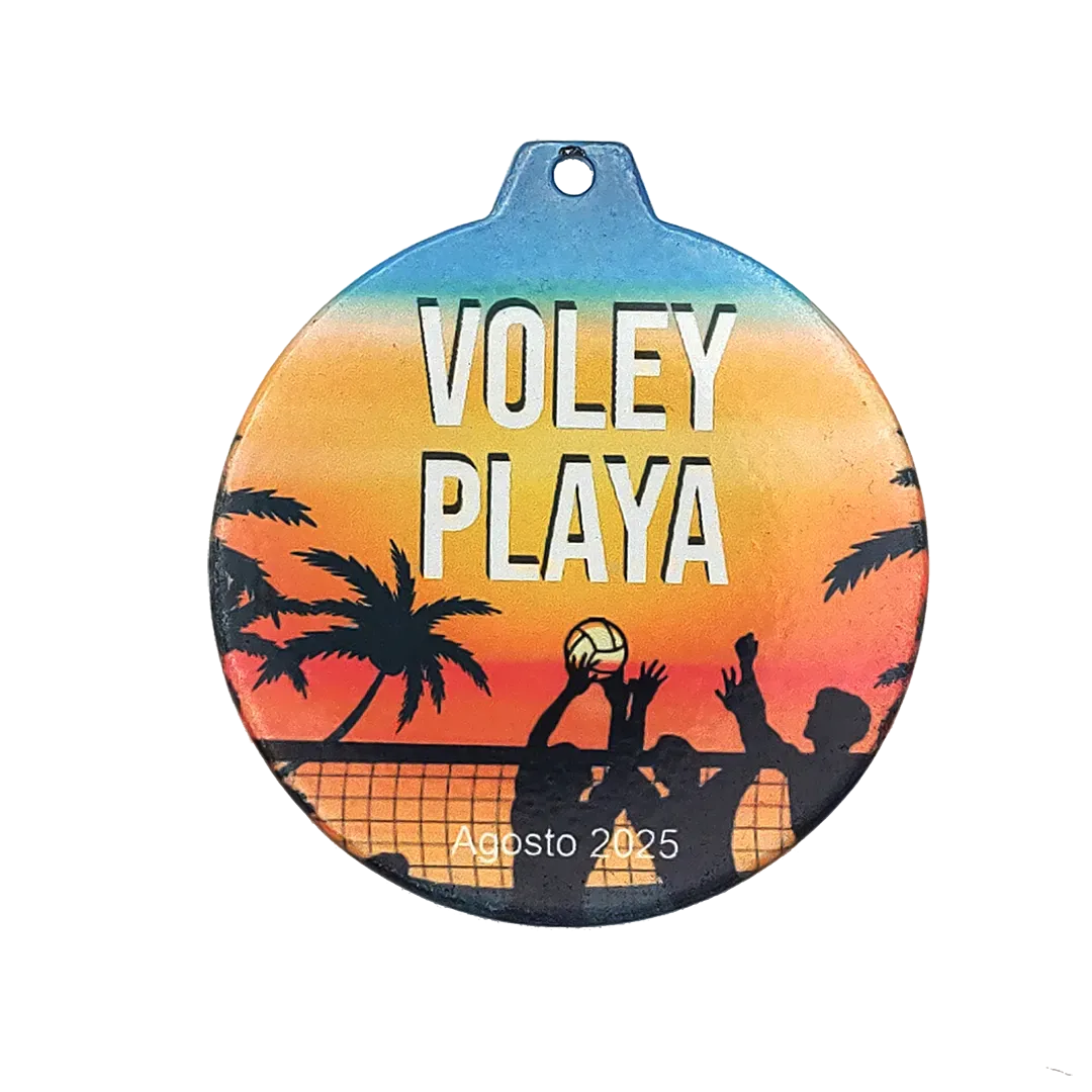 Medalla de sublimación Barita en Trofeos LeverySport