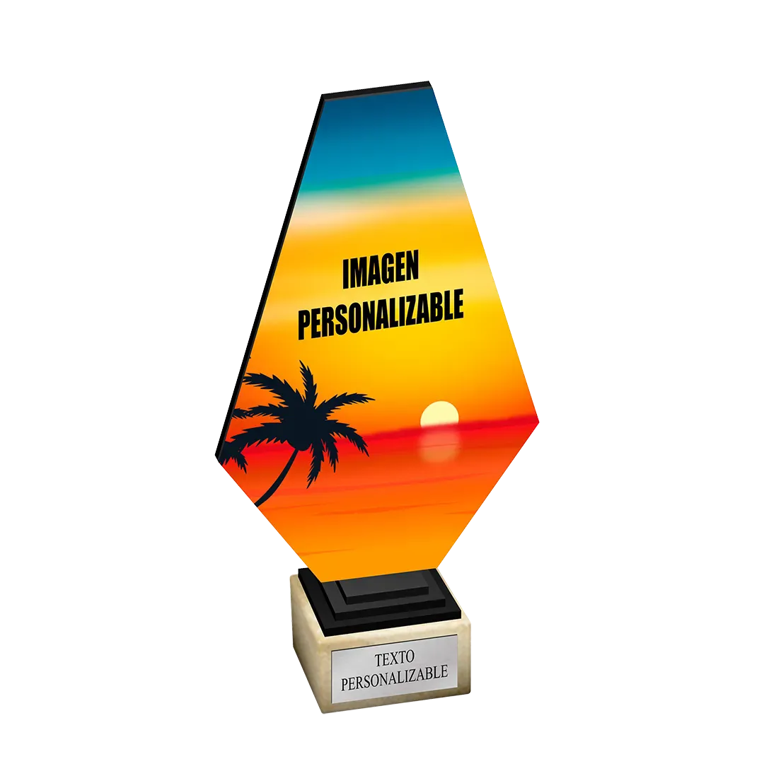 Trofeo de madera Andres en Trofeos LeverySport
