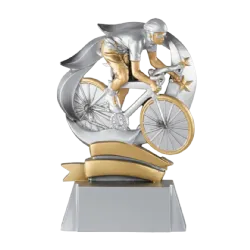 Trofeo alegórico de resina Orionis 15cm