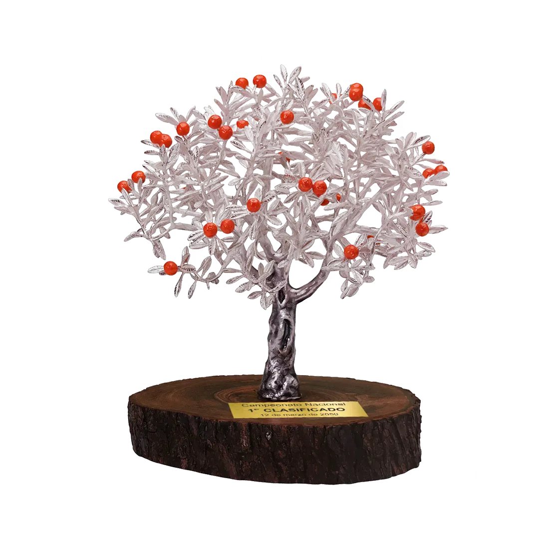 Trofeo alegórico personalizado Naranjo Narvi en Trofeos LeverySport