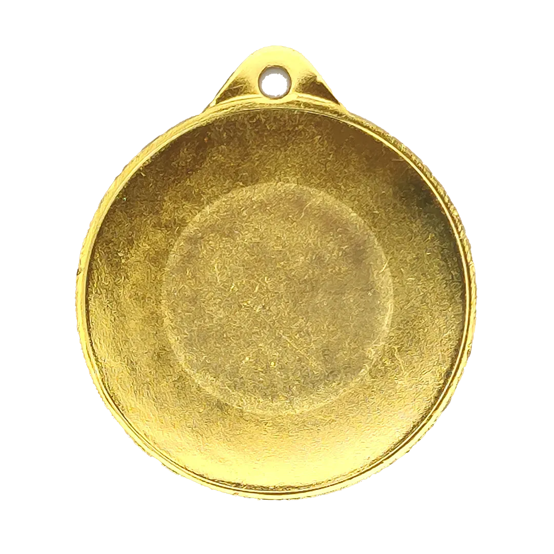 Medalla Lazurita trasera 50mm-Oro