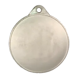 Medalla Lazurita trasera 50mm-Plata