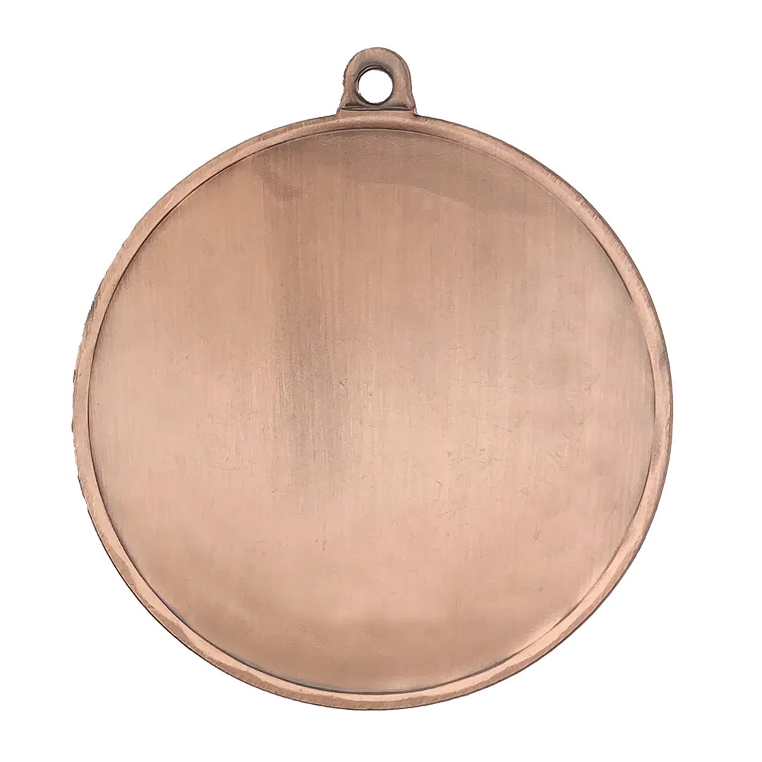 Medalla Fulgurita reverso  70mm-Bronce