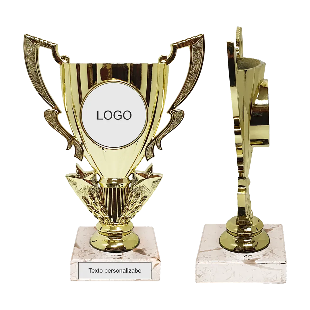 Trofeo de participación personalizable Bario en Trofeos LeverySport