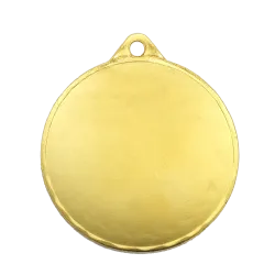 Medalla Fulgurita reverso 70mm-Oro