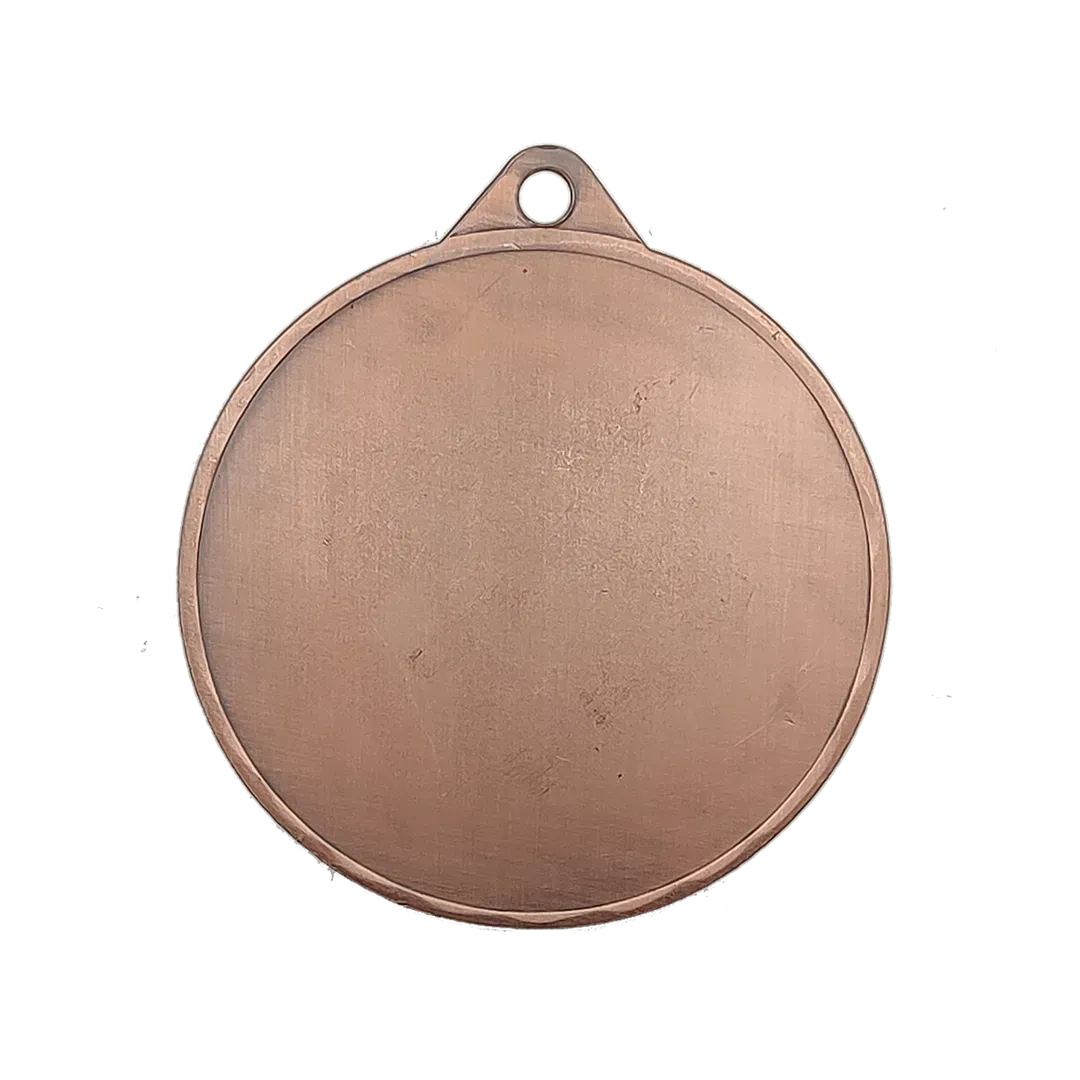 Medalla Fulgurita reverso 70mm-Bronce