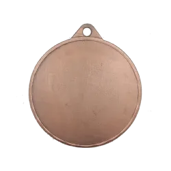 Medalla Fulgurita reverso 70mm-Bronce