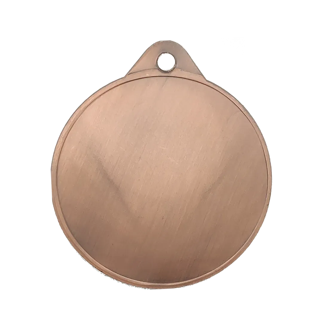 Medalla Diamante trasera 50mm-Bronce