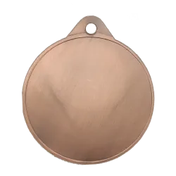Medalla Diamante trasera 50mm-Bronce
