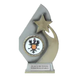 Ref. 2 - Trofeo de resina Kaelis 15cm