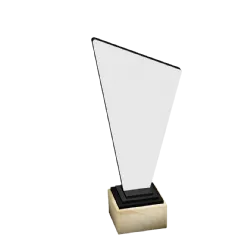 Ref. 2 - Trofeo de madera Marilo 28cm