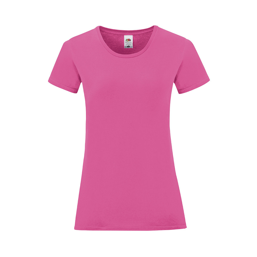 Camiseta Mujer Color Iconic_714 - FUCSIA | XS