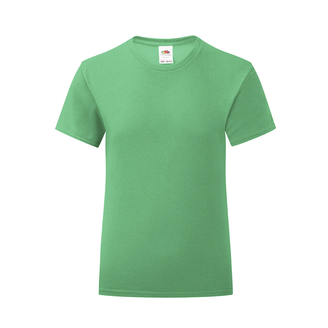 Ref. 40 - Camiseta Niña Color Iconic_1117 - VERDE | 7-8
