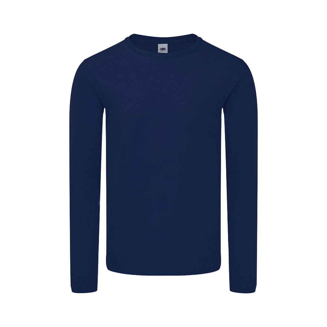 Ref. 7 - Camiseta Adulto Color Iconic Long Sleeve T_1212 - MARINO OSCURO | M