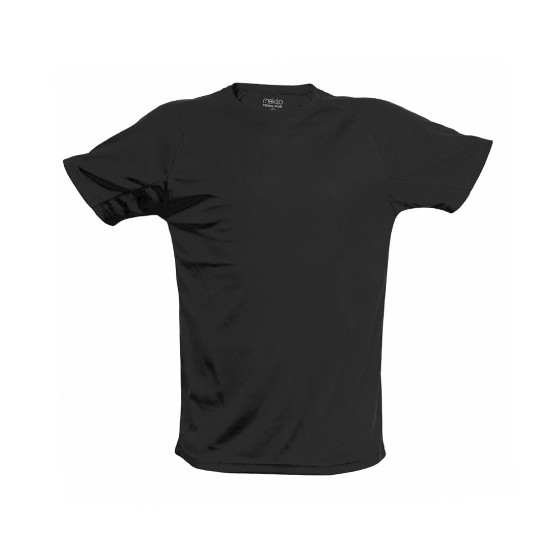 Camiseta Adulto Tecnic Plus - NEGRO | S