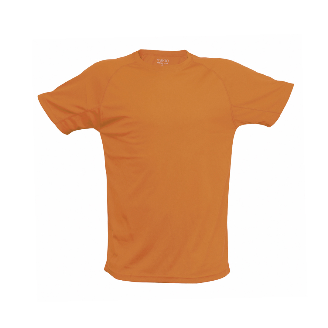 Camiseta Adulto Tecnic Plus - NARANJA FLUOR | S
