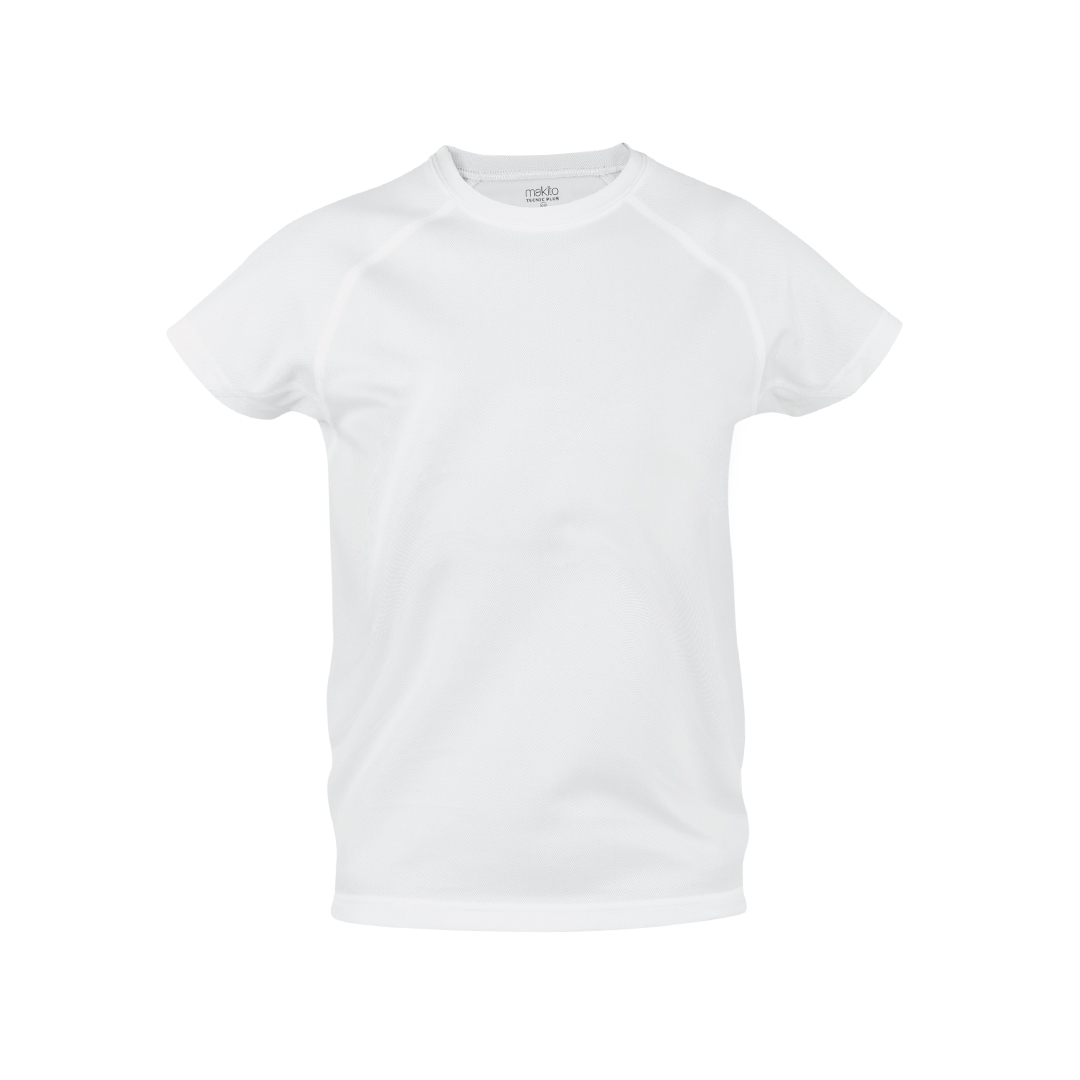 Ref. 7 - Camiseta Niño Tecnic Plus_1465 - BLANCO | 4-5