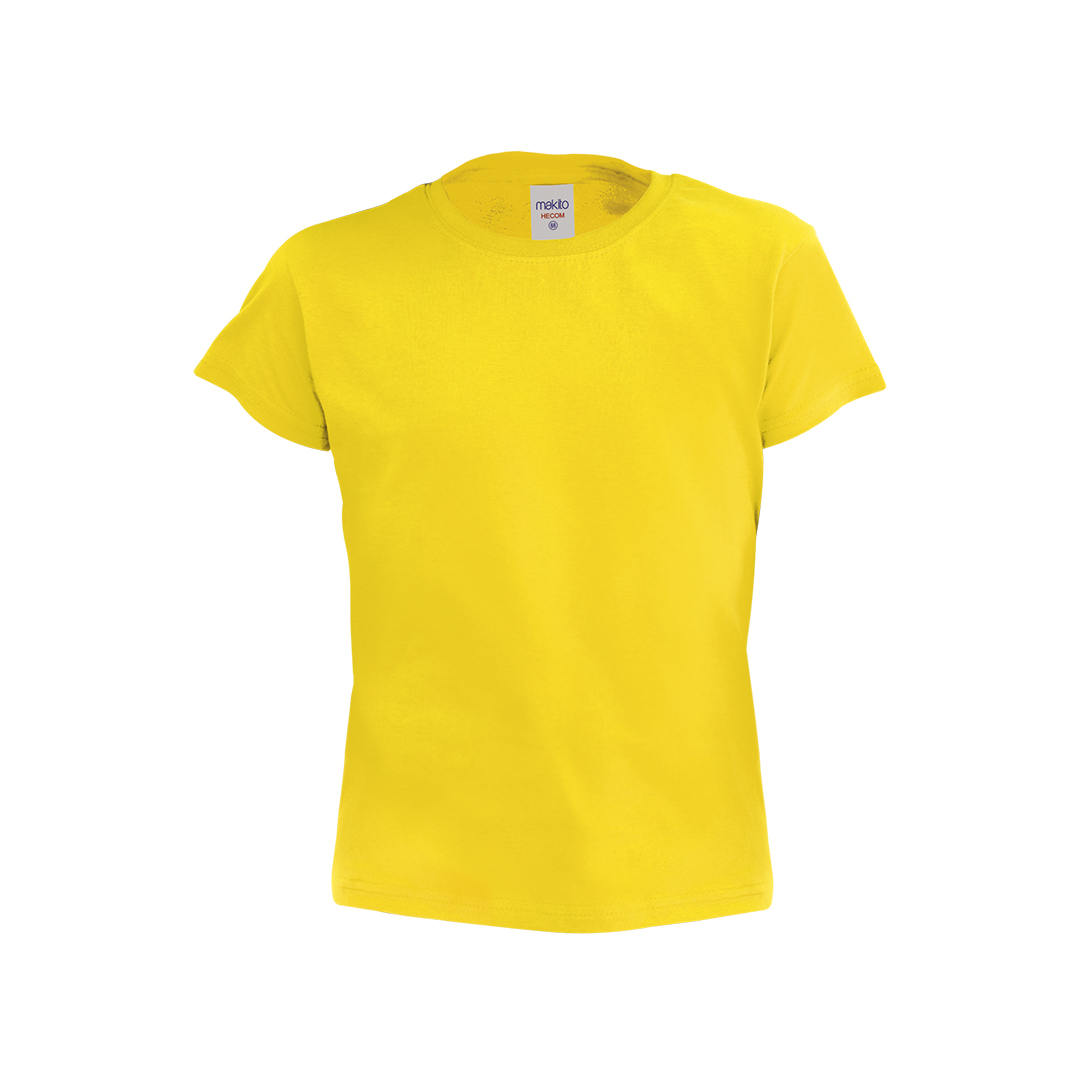 Camiseta Niño Color Hecom_1061 - AMARILLO | 10-12