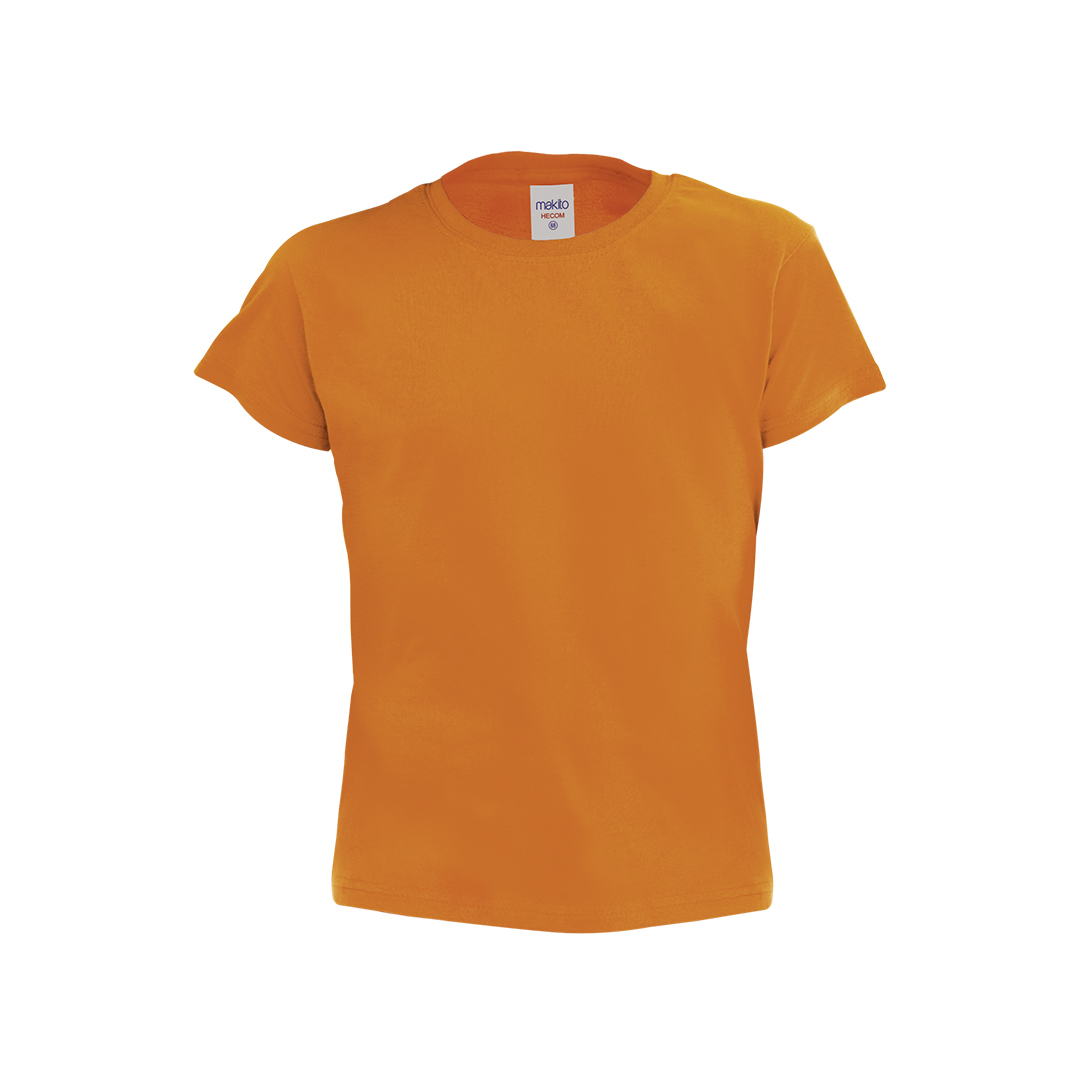 Ref. 11 - Camiseta Niño Color Hecom_1061 - NARANJA | 6-8