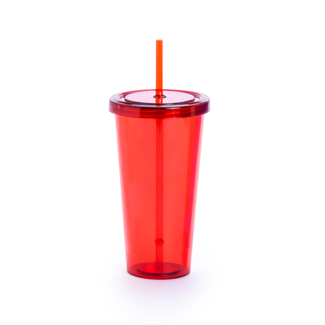 Vaso Trinox - ROJO