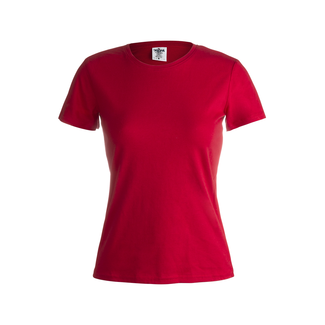 Ref. 48 - Camiseta Mujer Color "keya" WCS150_1465 - ROJO | L