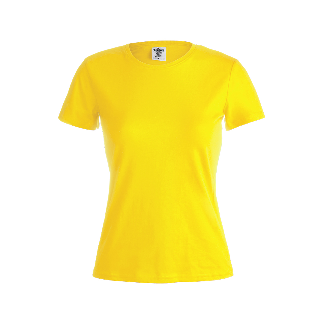 Camiseta Mujer Color "keya" WCS150_1465 - AMARILLO | M