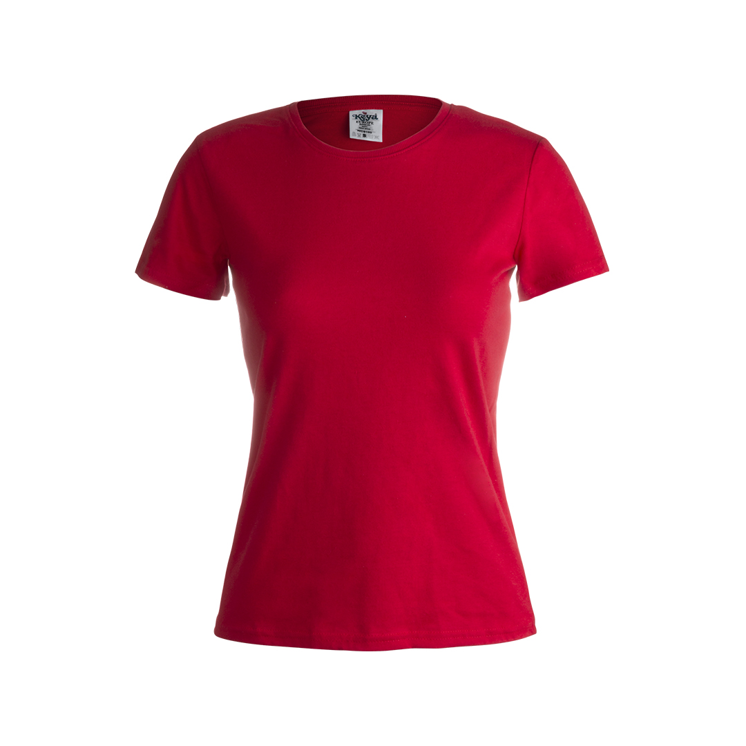 Ref. 49 - Camiseta Mujer Color "keya" WCS180_870 - ROJO | XL