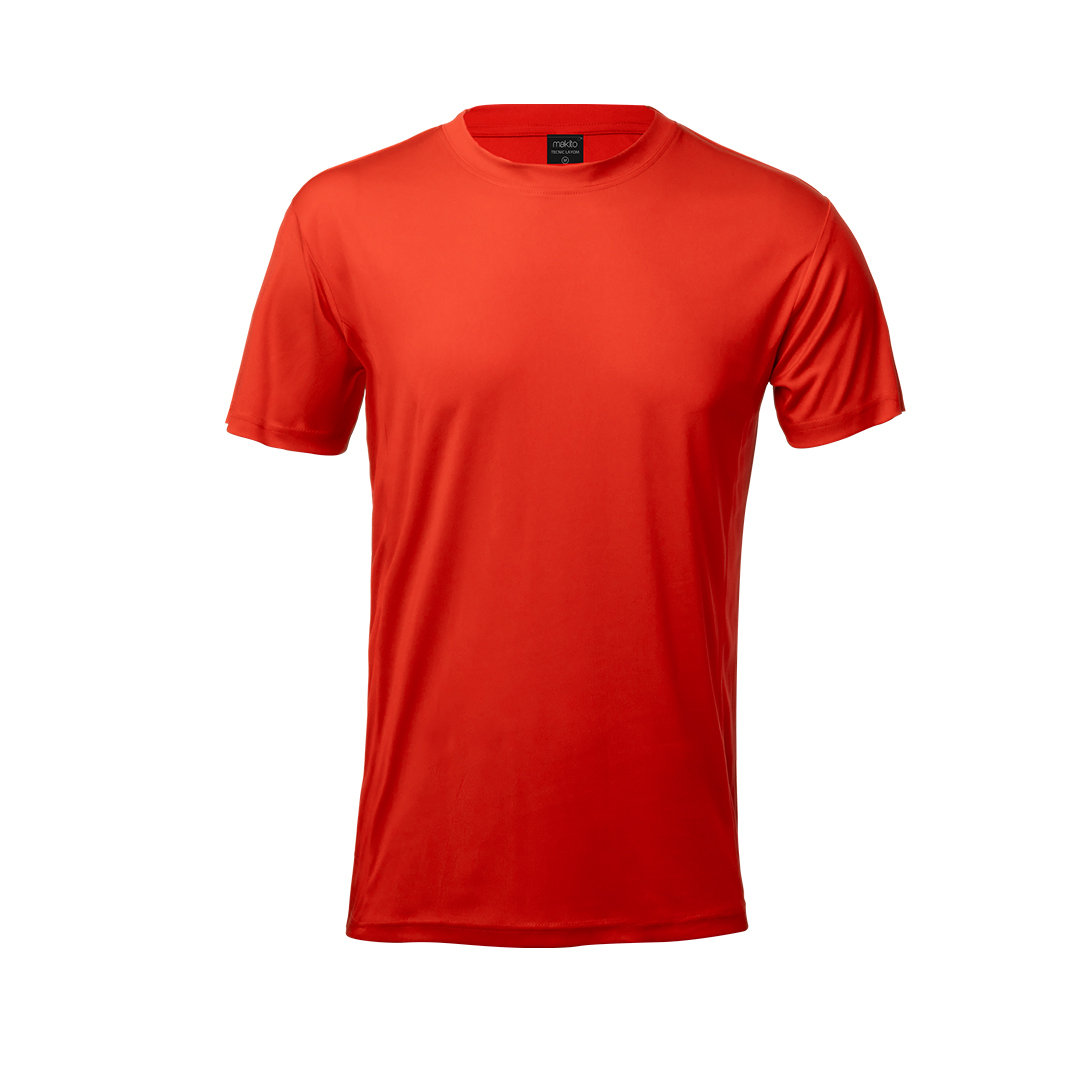 Camiseta Adulto Tecnic Layom - ROJO | XL