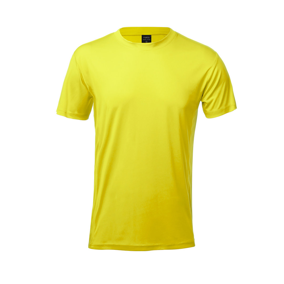 Ref. 6 - Camiseta Adulto Tecnic Layom - AMARILLO | XXL